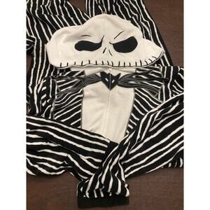 Nightmare Before Christmas JACK SKELLINGTON Pajama One Piece Adult UNISEX XL